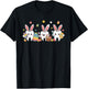 Dental Squad Easter Spring Bunny Tooth Dental Crew T-Shirt - T-Shirt | Black