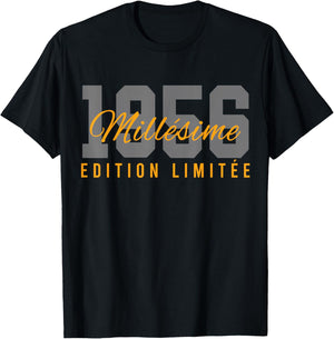 Birthday 70 Years Vintage 56 Gift Vintage 1956 T-Shirt - T-Shirt | Black