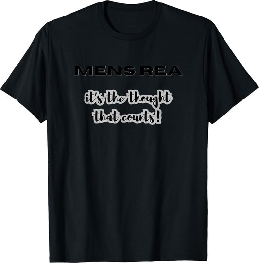 Rea Law Joke T-Shirt - T-Shirt | Black