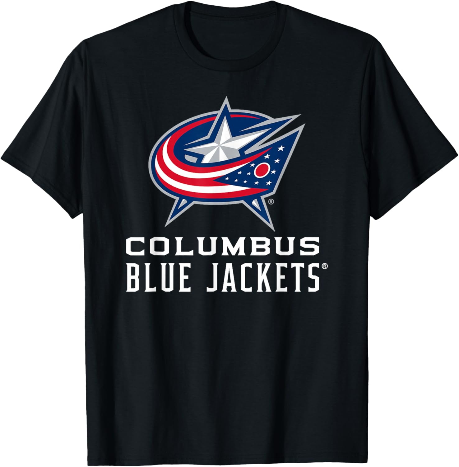 Columbus Blue Jackets Power Play Officially Licensed T-Shirt - T-Shirt | Black
