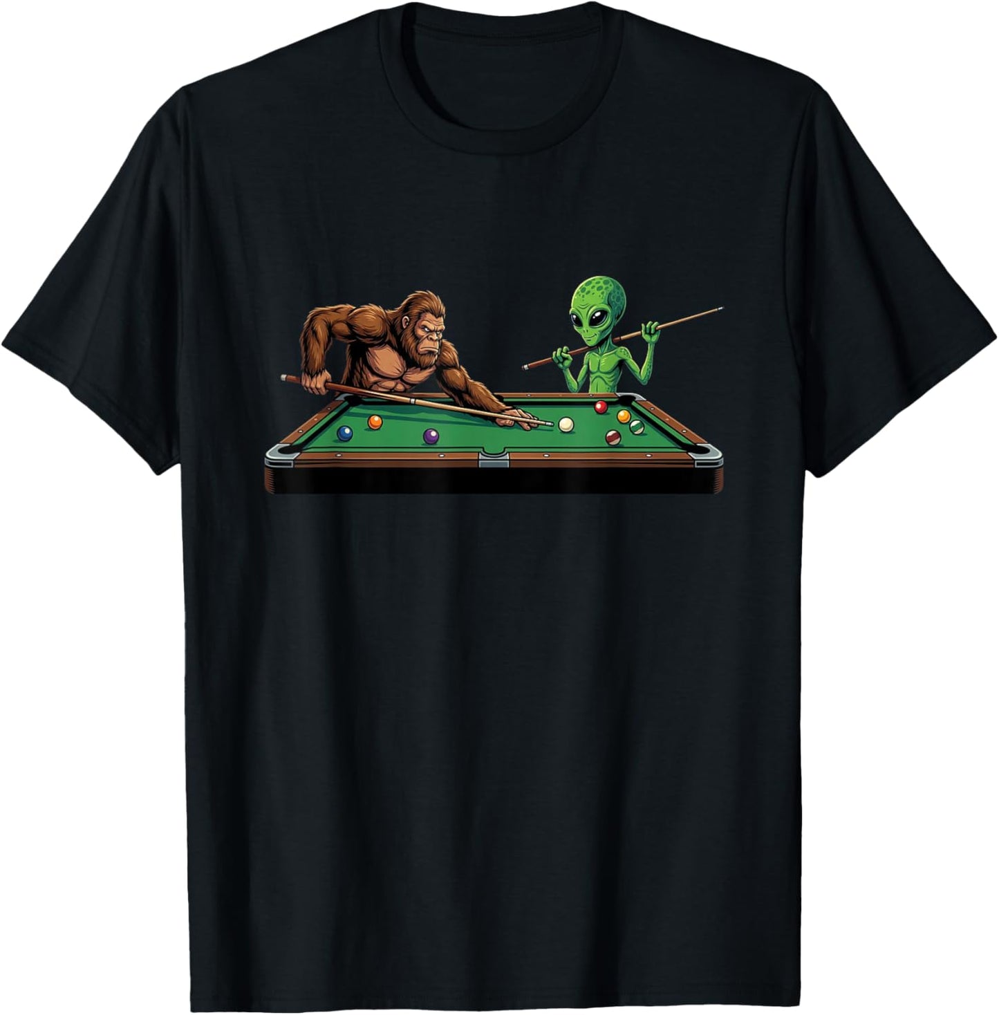 Billiards Player Pool Player Men Women Kids T-Shirt - T-Shirt | Black