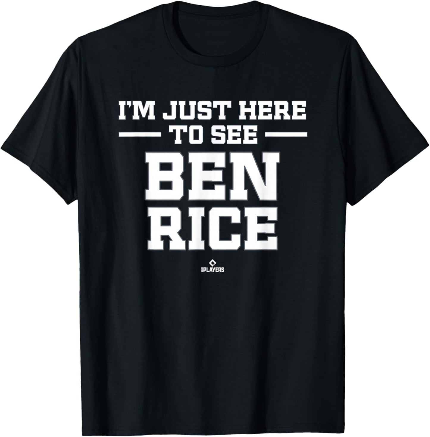 I'm Here to See Ben Rice Prospect Baseball Fan Gear T-Shirt - T-Shirt | Black