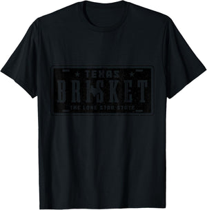 Texas BBQ Brisket Meat Smoking Barbecue Grill Grilling T-Shirt - T-Shirt | Black