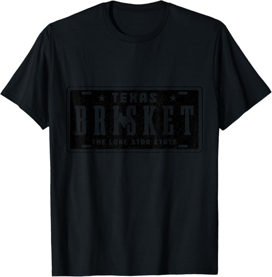 Texas BBQ Brisket Meat Smoking Barbecue Grill Grilling T-Shirt - T-Shirt | Black