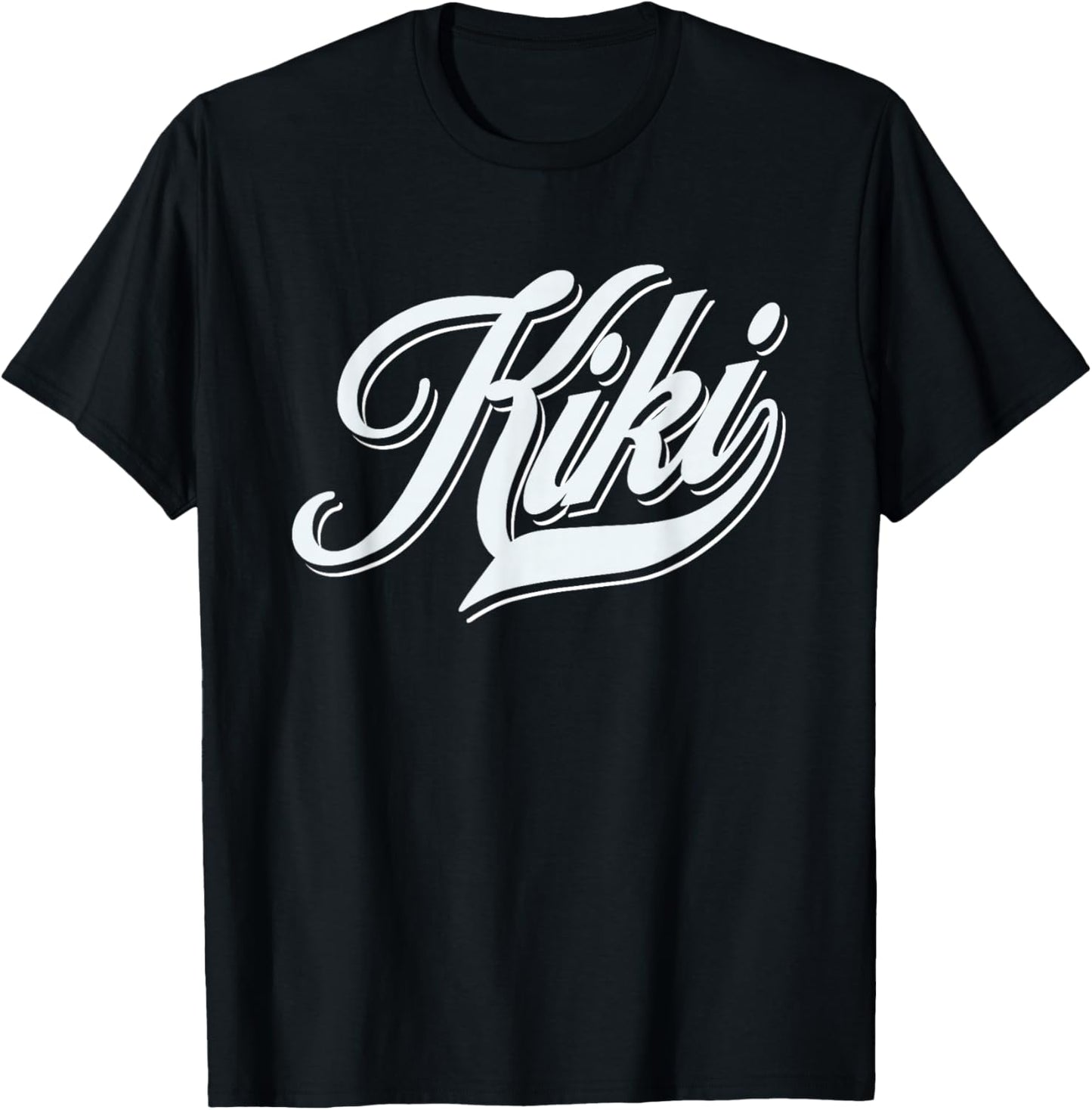 Boys Funny Funny Gift Name For Kiki T-Shirt - T-Shirt | Black