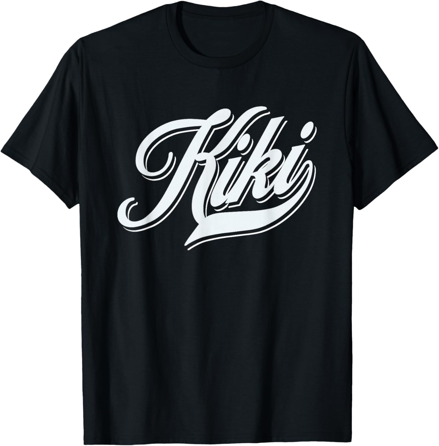 Boys Funny Funny Gift Name For Kiki T-Shirt - T-Shirt | Black