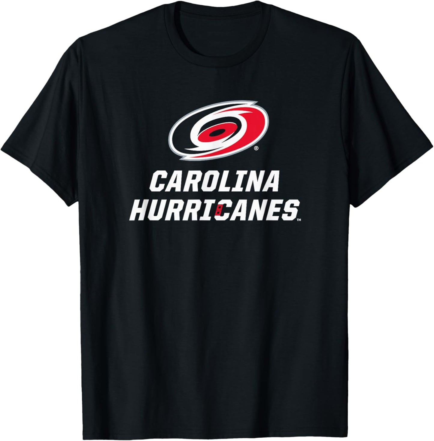 Carolina Hurricanes Power Play Black Officially Licensed T-Shirt - T-Shirt | Black