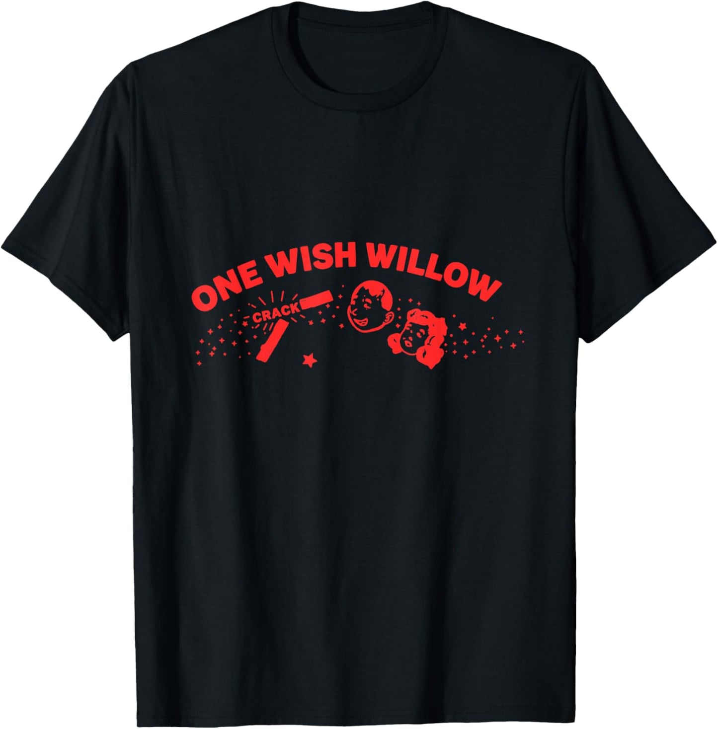Vintage One Wish Willow Lover T-Shirt - T-Shirt | Black