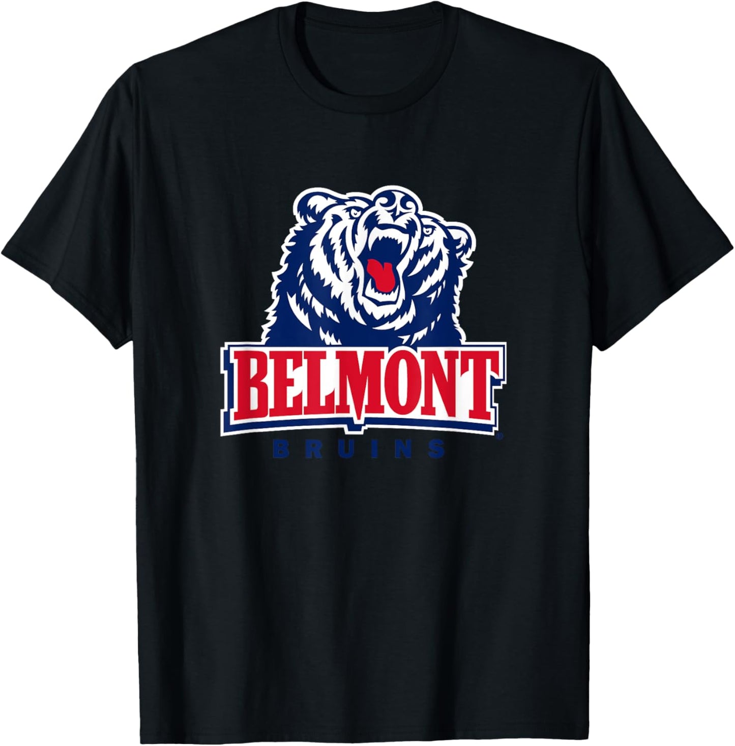Belmont Bruins | Official NCAA Merch | PPBEL01 T-Shirt - T-Shirt | Black