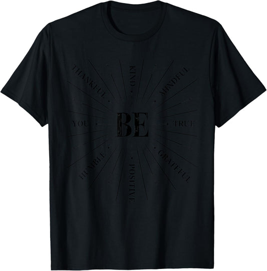 Motivational Quote & Inspiration Positive Saying Life Slogan T-Shirt - T-Shirt | Black