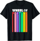 Wheel of Fortune Logo Color Blend T-Shirt - T-Shirt | Black