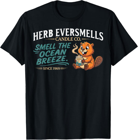 Herb Eversmells Funny Adult Humor Joke Innuendo Gag Gifts T-Shirt - T-Shirt | Black