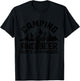 Camping & Beer That's Why I'm Here Funny Camper T-Shirt - T-Shirt | Black