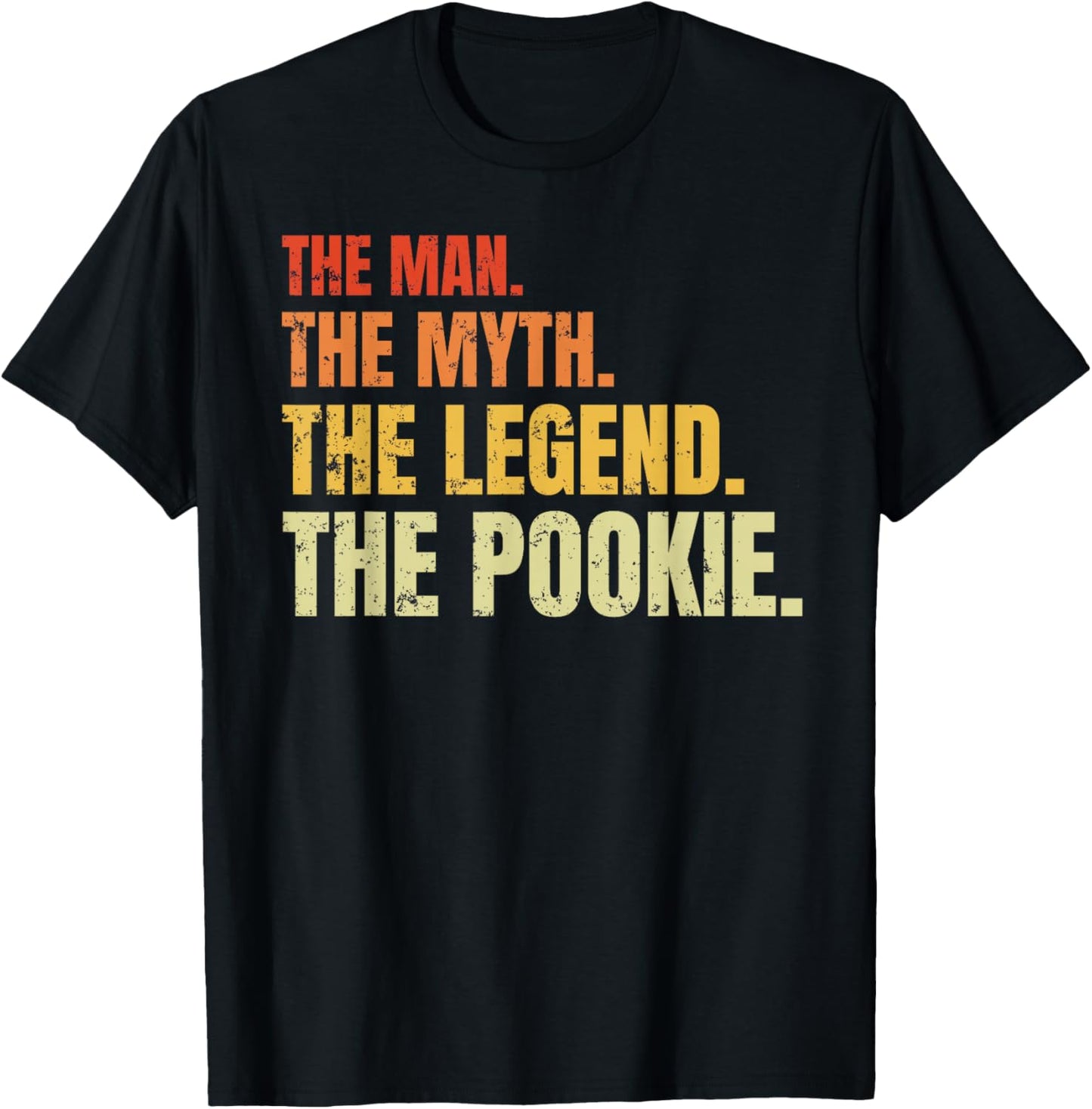 Funny Pookie Viral Meme Humor Joke Parody Gen Z Trendy 2026 T-Shirt - T-Shirt | Black
