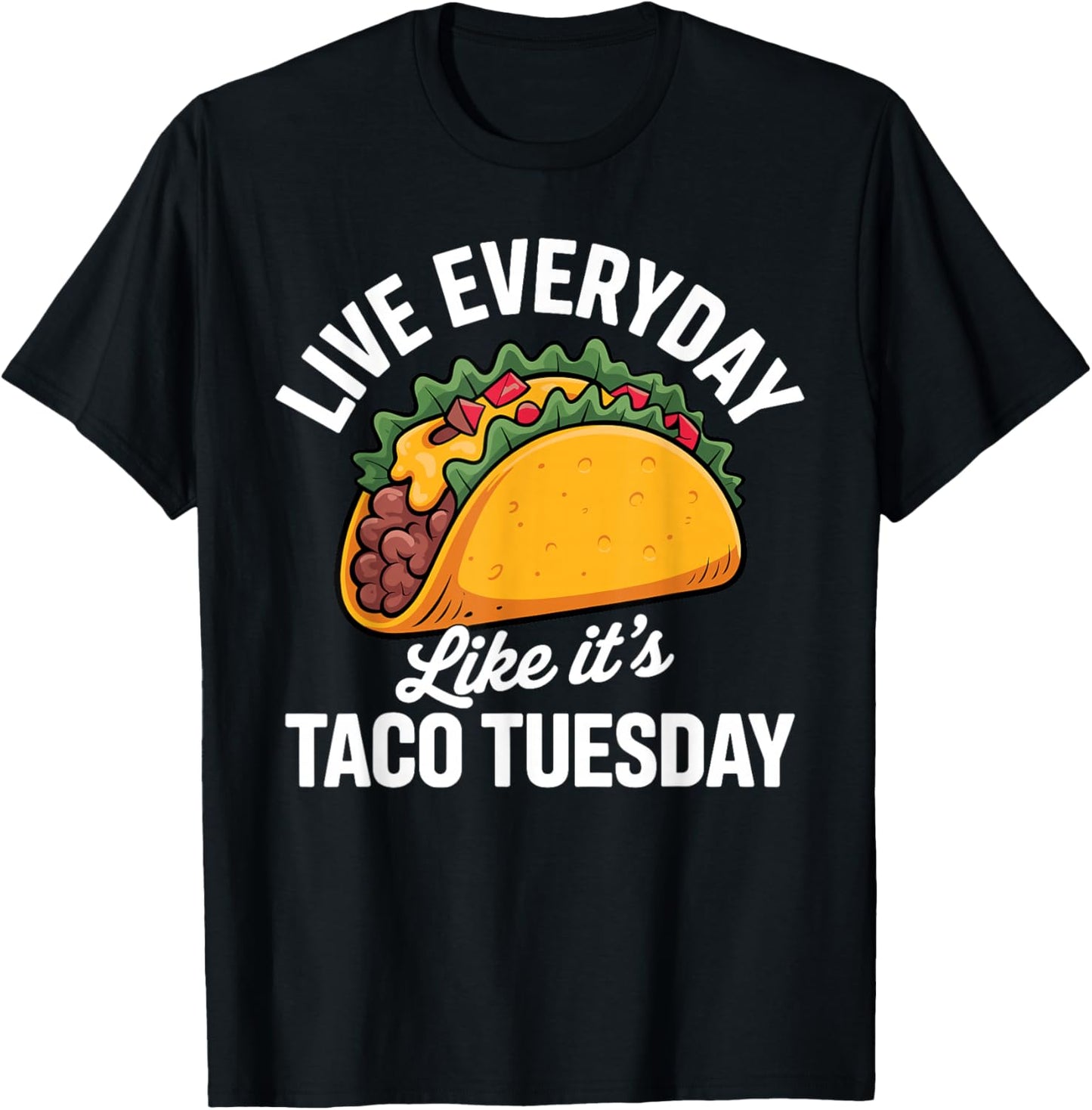 Funny Taco Costume Women Cinco De Mayo Taco Lover T-Shirt - T-Shirt | Black
