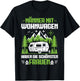 Männer Mit Wohnwagen Haben Die Schönsten Frauen Camping T-Shirt - T-Shirt | Black