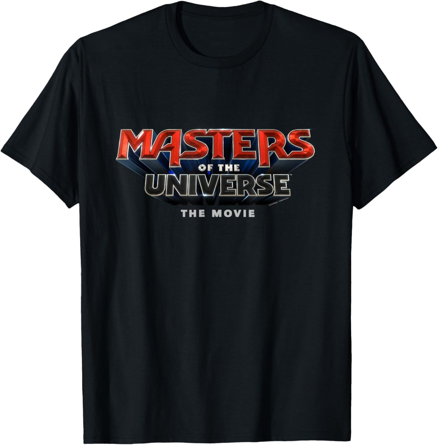 Das Filmlogo von Masters of The Universe T-Shirt - T-Shirt | Black