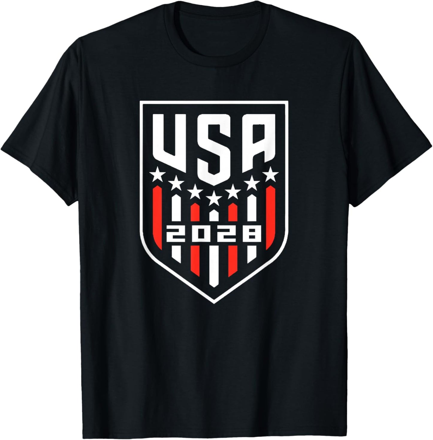 USA 2028 Go United States Sport USA 2028 USA T-Shirt - T-Shirt | Black