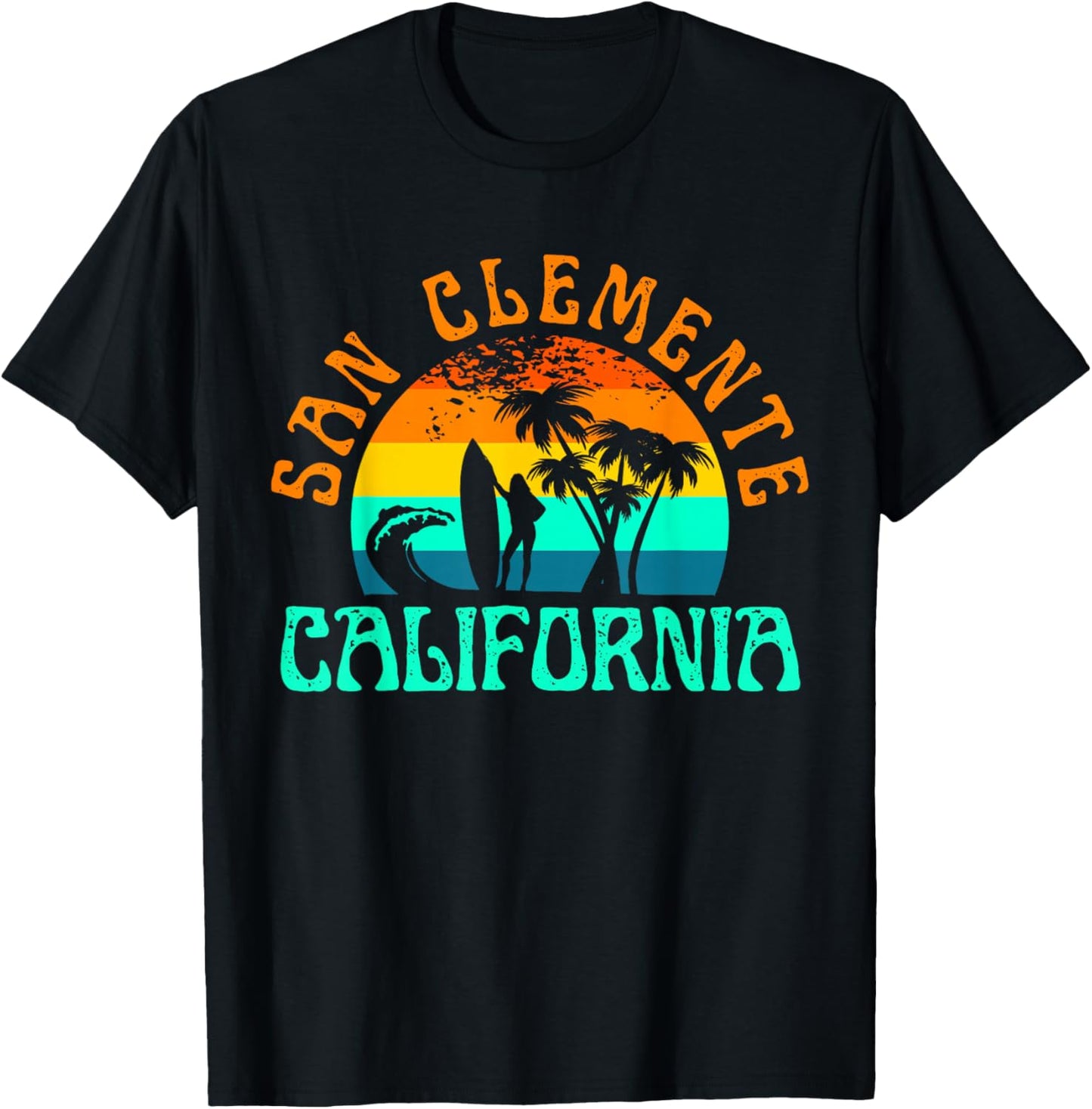 San Clemente T-Shirt - T-Shirt | Black