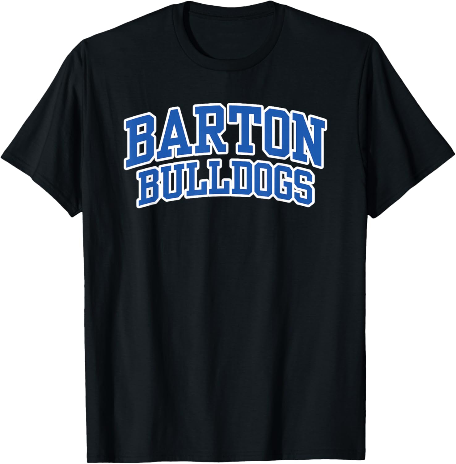Barton College Bulldogs Apparel Sports Fan T-Shirt - T-Shirt | Black