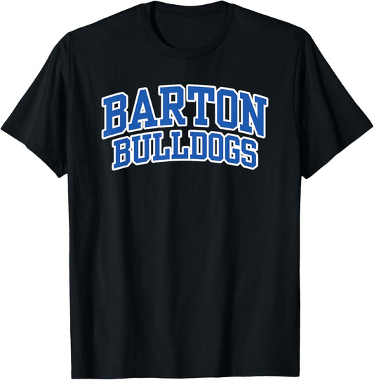 Barton College Bulldogs Apparel Sports Fan T-Shirt - T-Shirt | Black