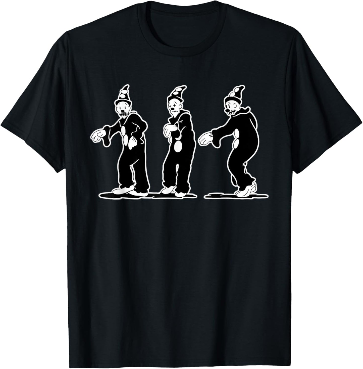 Koko the Clown Ghost Gothic Dance T-Shirt - T-Shirt | Black