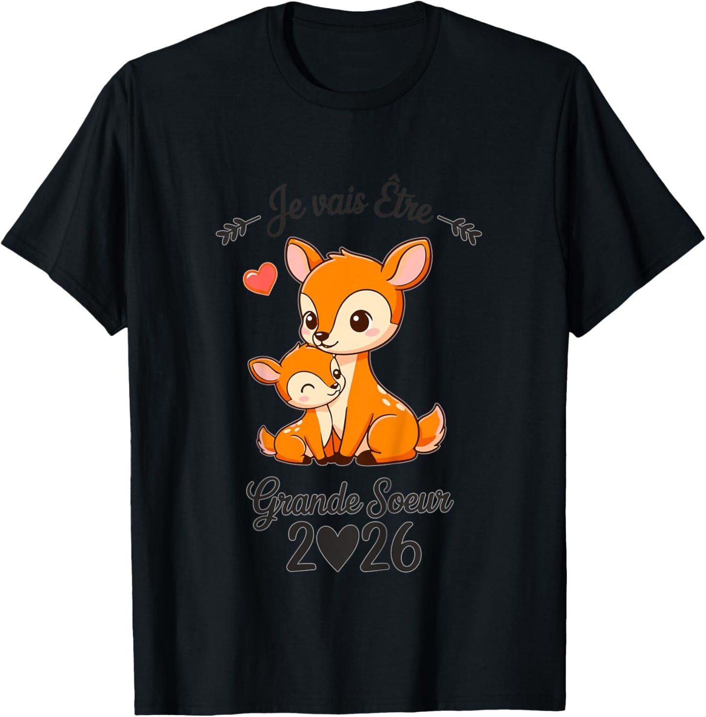 Child Future Big Sister 2026 I Will Be Big Sister 2026 T-Shirt - T-Shirt | Black