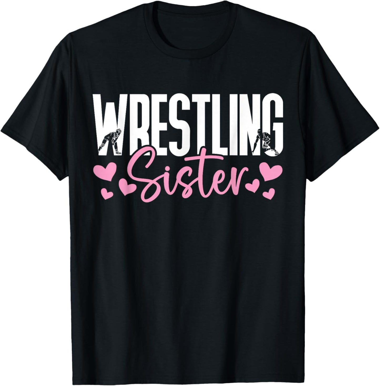 Wrestling Sister T-Shirt - T-Shirt | Black