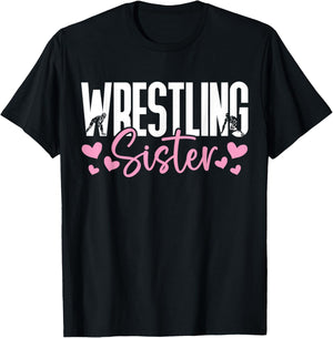 Wrestling Sister T-Shirt - T-Shirt | Black