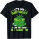 It's My Birthday Cannabis Marijuana Weed Leaf Pot Stoner 420 T-Shirt - T-Shirt | Black