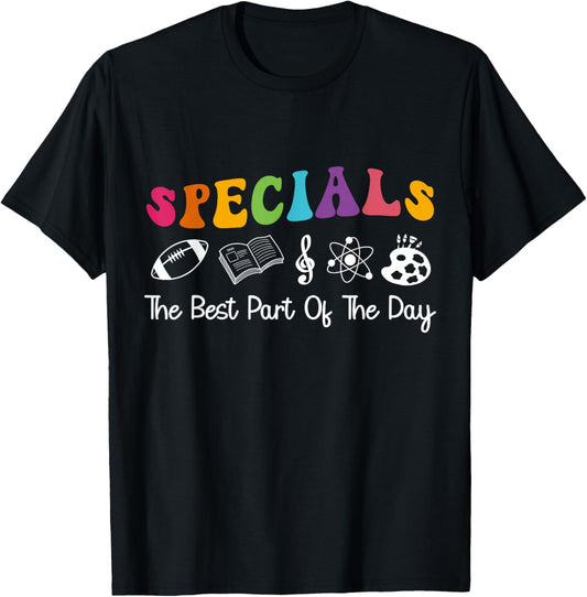 Teacher Specials The Best Part of The Day - Specials Squad T-Shirt - T-Shirt | Black