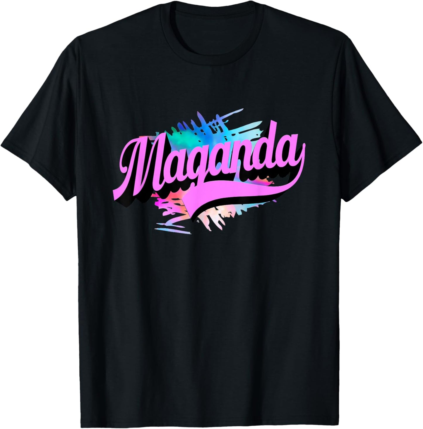 Funny Filipino Super Ganda T-Shirt - T-Shirt | Black