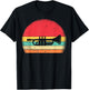 Vintage Retro Trumpet Retro Gift Women Boys Girls T-Shirt - T-Shirt | Black