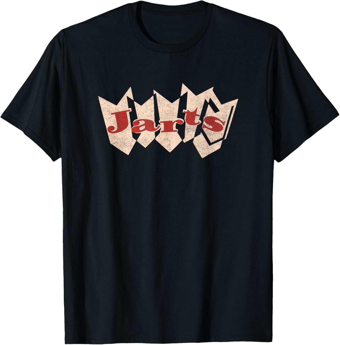 Jarts Lawn Darts Retro 70s 80s Game Throwback Funny Vintage T-Shirt - T-Shirt | Black