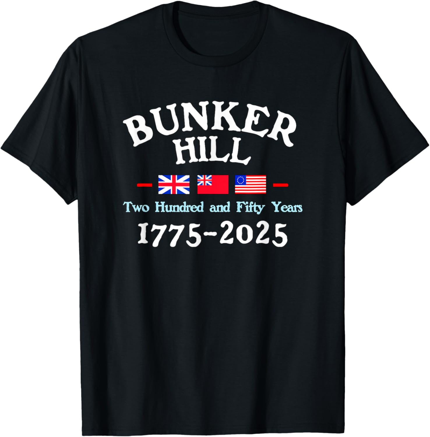 Revolutionary War Lexington Concord T-Shirt - T-Shirt | Black