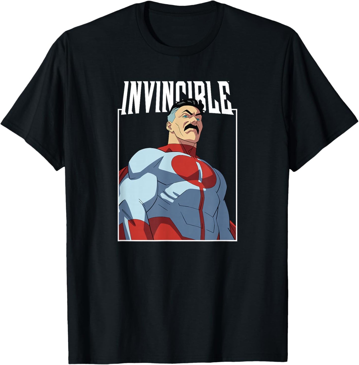 Invincible - Omni-Man Character Logo T-Shirt - T-Shirt | Black