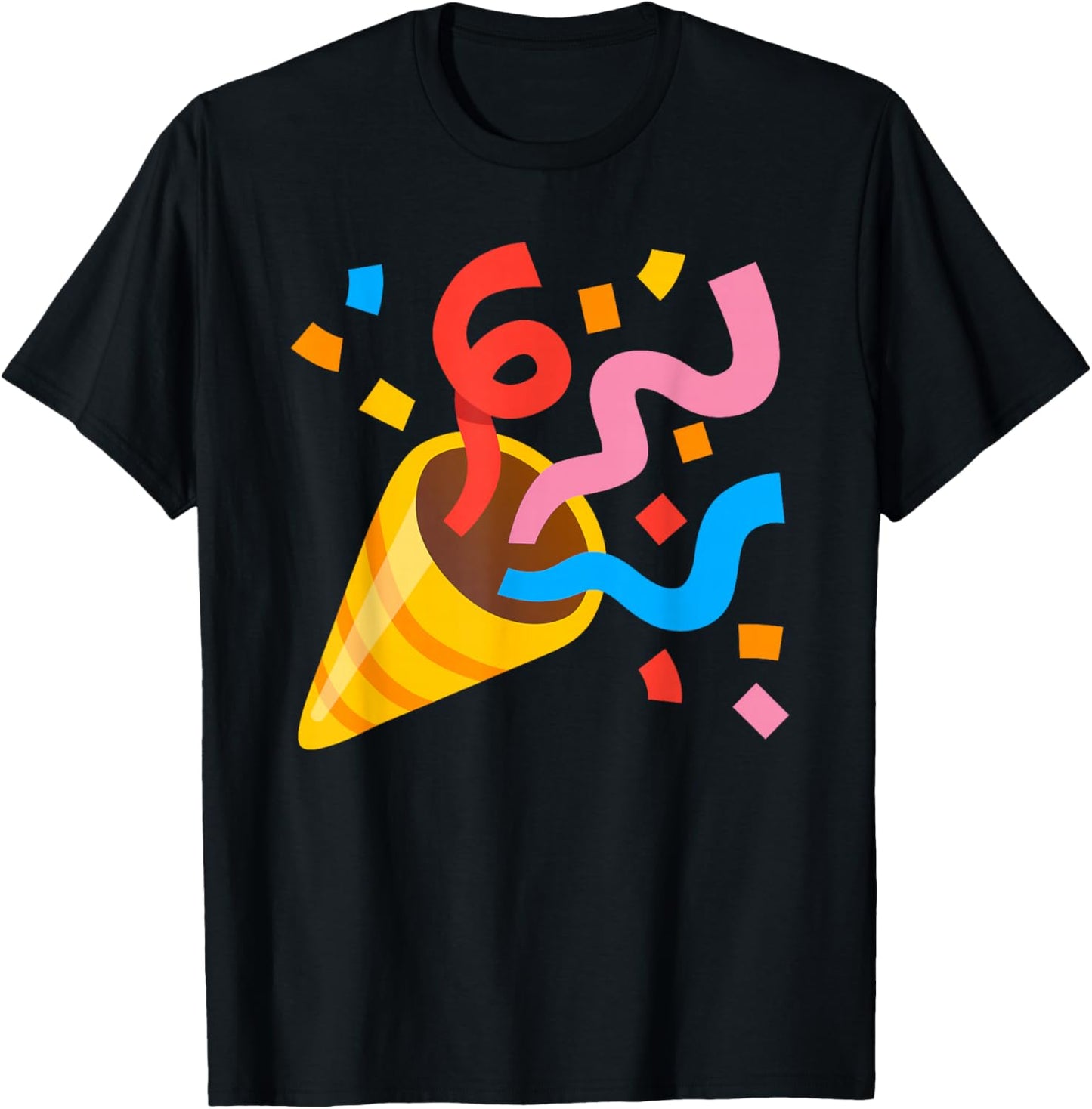 Party Popper Costume T-Shirt - T-Shirt | Black