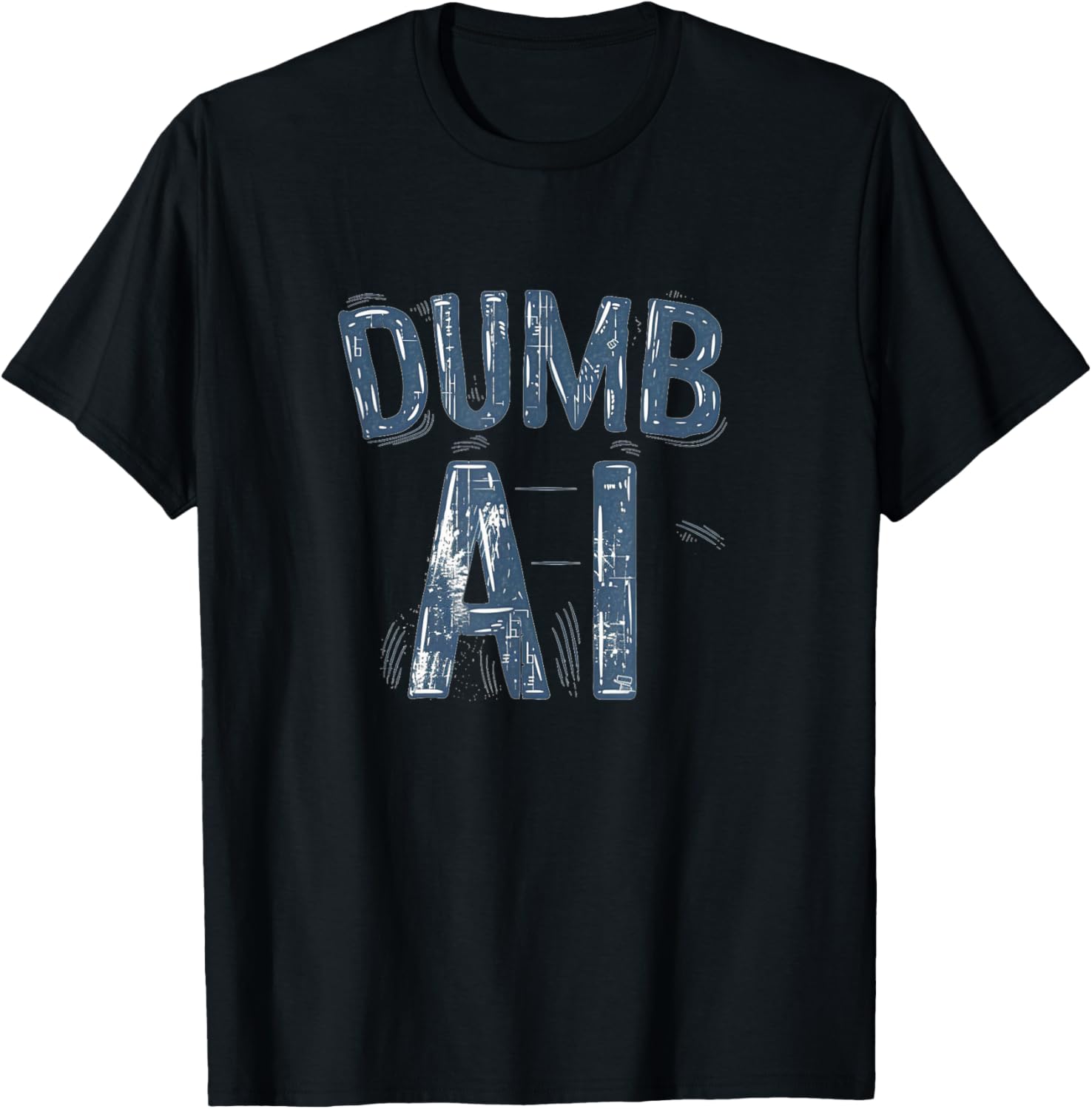 Dumb AI Logo Costume for Man and Woman T-Shirt - T-Shirt | Black
