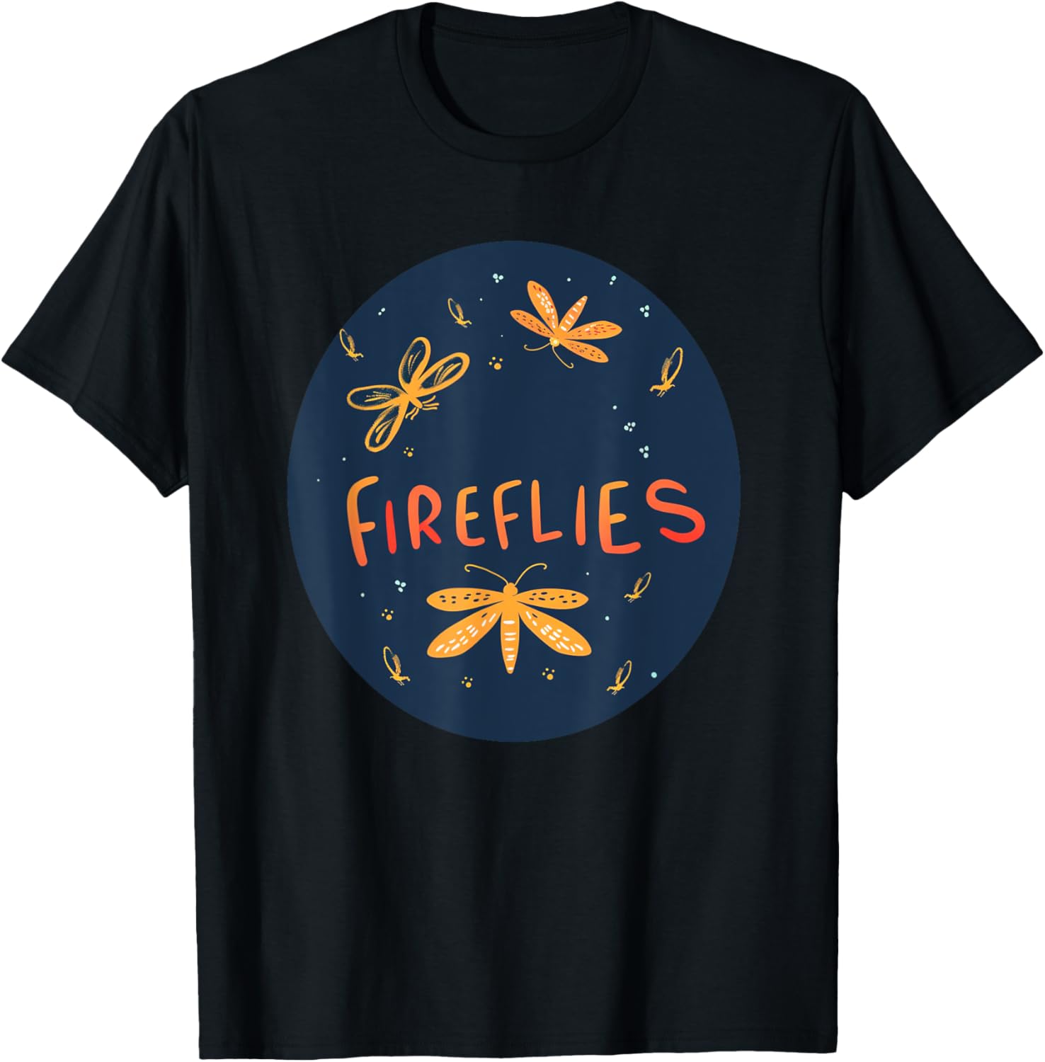 Funny Fireflies Costume for Adults and Kids T-Shirt - T-Shirt | Black