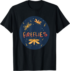 Funny Fireflies Costume for Adults and Kids T-Shirt - T-Shirt | Black