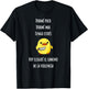 Dormi poco dormi mal tengo estres hoy elegire el camino de T-Shirt - T-Shirt | Black