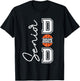 Proud Dad Of A 2025 Senior Graduate Basketball T-Shirt - T-Shirt | Black