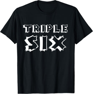 Triple Six 666 pour Toujours T-Shirt - T-Shirt | Black