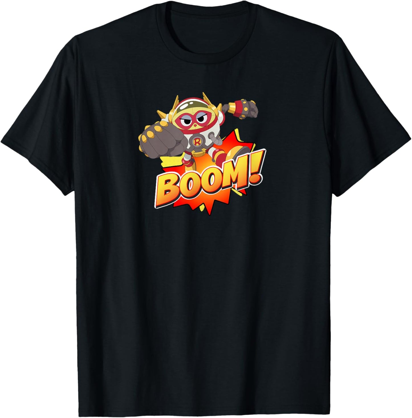 Ryan's World the Movie mEGGabot BOOM! T-Shirt - T-Shirt | Black