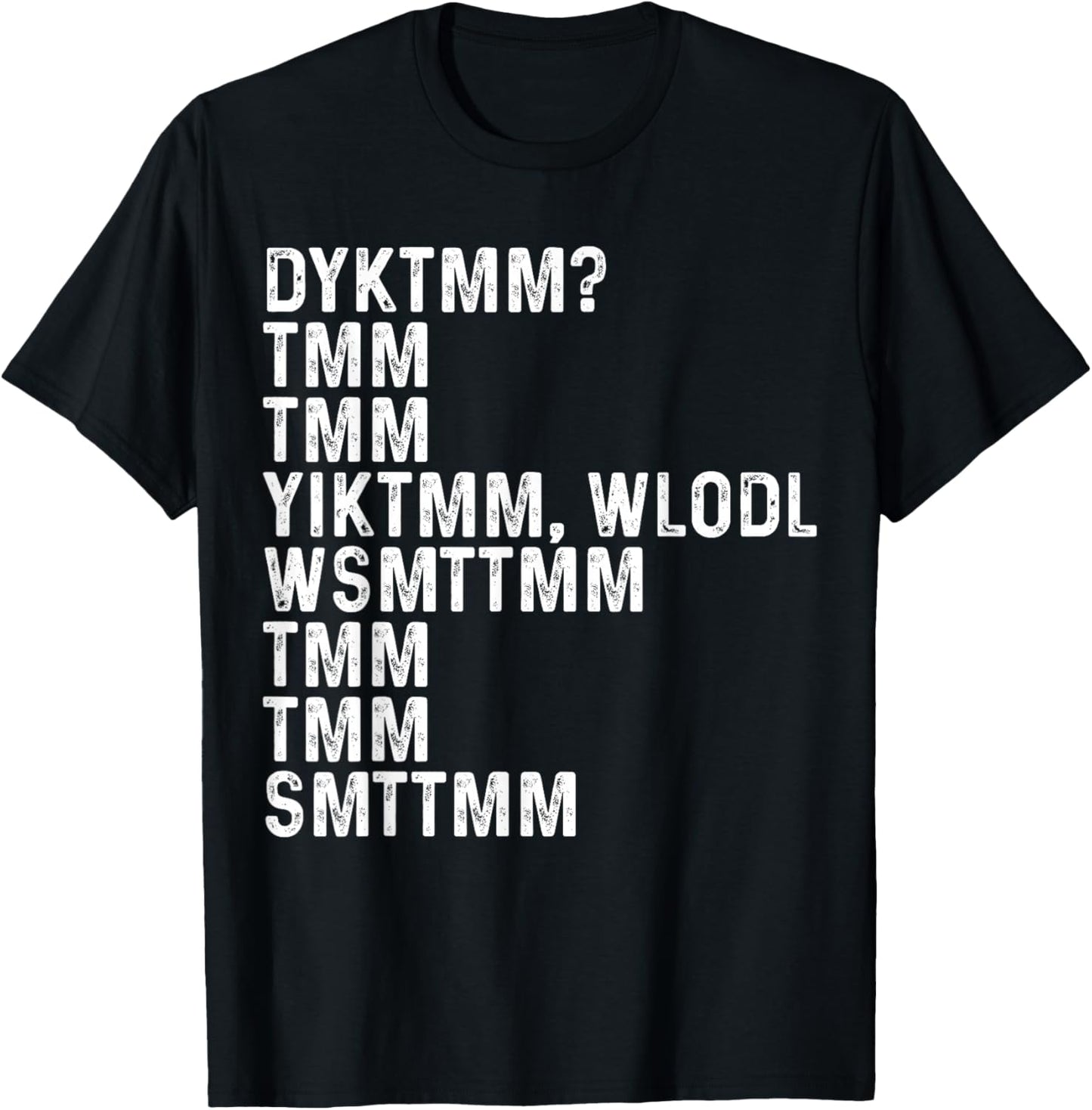 Do You Know The Muffin Man DYKTMM Playful Humor Saying T-Shirt - T-Shirt | Black