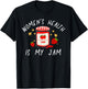 Women's Health is My Jam Nurse Practitioner WHNP MFM Clinic T-Shirt - T-Shirt | Black