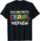 Somebody's Feral Nephew Funny Gamer Kids Boys T-Shirt - T-Shirt | Black