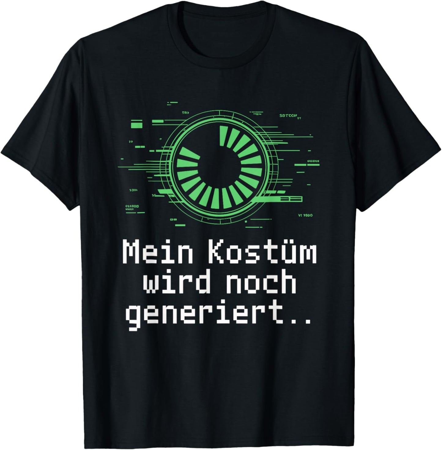 Costume Will Still Generate Carnival Fancy Dress Costume Replacement T-Shirt - T-Shirt | Black