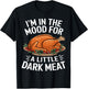 Thanksgiving I'm In The Mood For Dark Meat Dirty Adult Humor T-Shirt - T-Shirt | Black