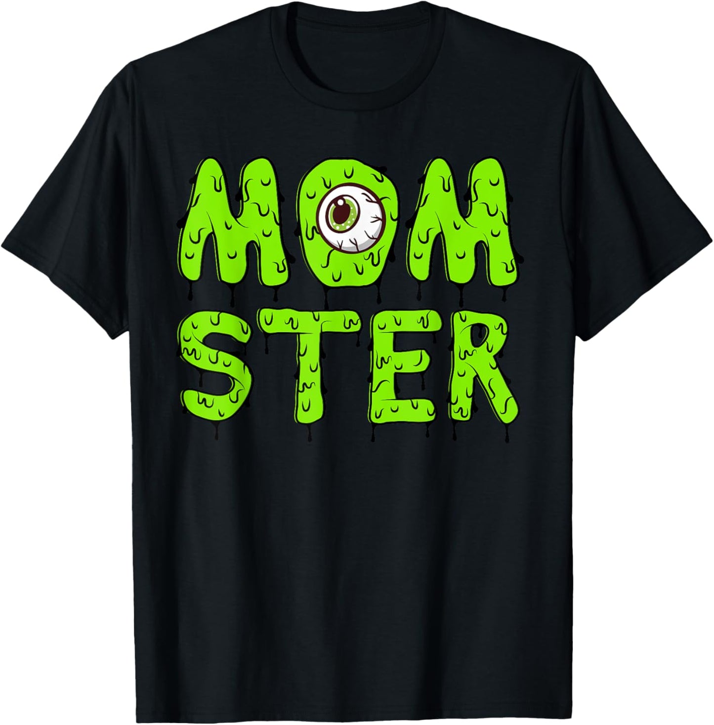Momster Cute Halloween for Moms and Women T-Shirt - T-Shirt | Black